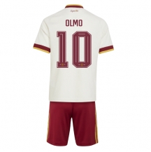 Maillot de football Réplique Spain Dani Olmo #10 Extérieur Enfant Mondial 2026 Manche Courte (+ Pantalon court)