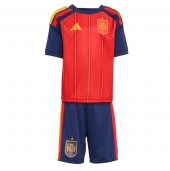 Maillot de football Réplique Spain Domicile Enfant Mondial 2026 Manche Courte (+ Pantalon court)
