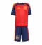 Maillot de football Réplique Spain Domicile Enfant Mondial 2026 Manche Courte (+ Pantalon court)