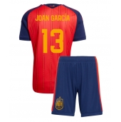 Maillot de football Réplique Spain Joan Garcia #13 Domicile Enfant Mondial 2026 Manche Courte (+ Pantalon court)