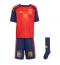Maillot de football Réplique Spain Lamine Yamal #19 Domicile Enfant Mondial 2026 Manche Courte (+ Pantalon court)