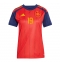 Maillot de football Réplique Spain Lamine Yamal #19 Domicile Femme Mondial 2026 Manche Courte