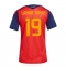 Maillot de football Réplique Spain Lamine Yamal #19 Domicile Femme Mondial 2026 Manche Courte