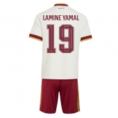 Maillot de football Réplique Spain Lamine Yamal #19 Extérieur Enfant Mondial 2026 Manche Courte (+ Pantalon court)