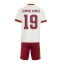 Maillot de football Réplique Spain Lamine Yamal #19 Extérieur Enfant Mondial 2026 Manche Courte (+ Pantalon court)