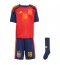 Maillot de football Réplique Spain Martin Zubimendi #18 Domicile Enfant Mondial 2026 Manche Courte (+ Pantalon court)