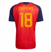 Maillot de football Réplique Spain Martin Zubimendi #18 Domicile Mondial 2026 Manche Courte