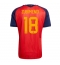 Maillot de football Réplique Spain Martin Zubimendi #18 Domicile Mondial 2026 Manche Courte