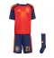 Maillot de football Réplique Spain Mikel Oyarzabal #21 Domicile Enfant Mondial 2026 Manche Courte (+ Pantalon court)