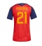 Maillot de football Réplique Spain Mikel Oyarzabal #21 Domicile Femme Mondial 2026 Manche Courte