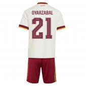 Maillot de football Réplique Spain Mikel Oyarzabal #21 Extérieur Enfant Mondial 2026 Manche Courte (+ Pantalon court)