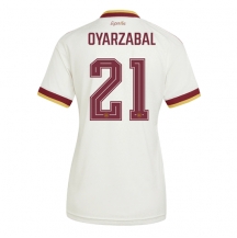 Maillot de football Réplique Spain Mikel Oyarzabal #21 Extérieur Femme Mondial 2026 Manche Courte