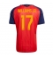 Maillot de football Réplique Spain Nico Williams #17 Domicile Mondial 2026 Manche Courte