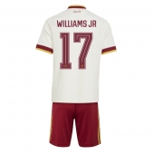 Maillot de football Réplique Spain Nico Williams #17 Extérieur Enfant Mondial 2026 Manche Courte (+ Pantalon court)