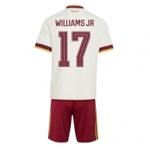 Maillot de football Réplique Spain Nico Williams #17 Extérieur Enfant Mondial 2026 Manche Courte (+ Pantalon court)