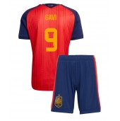 Maillot de football Réplique Spain Paez Gavi #9 Domicile Enfant Mondial 2026 Manche Courte (+ Pantalon court)