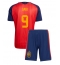 Maillot de football Réplique Spain Paez Gavi #9 Domicile Enfant Mondial 2026 Manche Courte (+ Pantalon court)