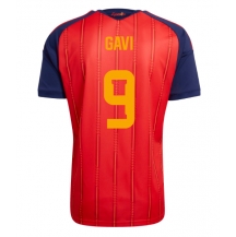 Maillot de football Réplique Spain Paez Gavi #9 Domicile Mondial 2026 Manche Courte