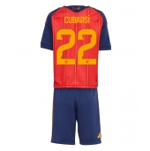 Maillot de football Réplique Spain Pau Cubarsi #22 Domicile Enfant Mondial 2026 Manche Courte (+ Pantalon court)