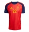 Maillot de football Réplique Spain Pau Cubarsi #22 Domicile Mondial 2026 Manche Courte