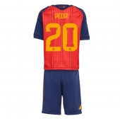 Maillot de football Réplique Spain Pedri Gonzalez #20 Domicile Enfant Mondial 2026 Manche Courte (+ Pantalon court)