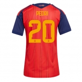 Maillot de football Réplique Spain Pedri Gonzalez #20 Domicile Femme Mondial 2026 Manche Courte