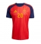 Maillot de football Réplique Spain Pedri Gonzalez #20 Domicile Mondial 2026 Manche Courte