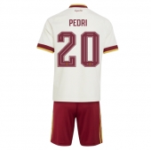 Maillot de football Réplique Spain Pedri Gonzalez #20 Extérieur Enfant Mondial 2026 Manche Courte (+ Pantalon court)