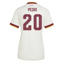 Maillot de football Réplique Spain Pedri Gonzalez #20 Extérieur Femme Mondial 2026 Manche Courte