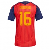 Maillot de football Réplique Spain Rodri Hernandez #16 Domicile Femme Mondial 2026 Manche Courte