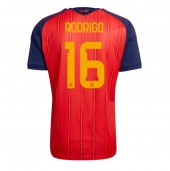 Maillot de football Réplique Spain Rodri Hernandez #16 Domicile Mondial 2026 Manche Courte