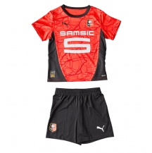Maillot de football Réplique Stade Rennais Domicile Enfant 2024-25 Manche Courte (+ Pantalon court)