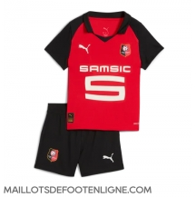 Maillot de football Réplique Stade Rennais Domicile Enfant 2025-26 Manche Courte (+ Pantalon court)