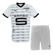Maillot de football Réplique Stade Rennais Extérieur Enfant 2024-25 Manche Courte (+ Pantalon court)