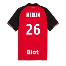 Maillot de football Réplique Stade Rennais Quentin Merlin #26 Domicile 2025-26 Manche Courte