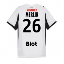 Maillot de football Réplique Stade Rennais Quentin Merlin #26 Extérieur 2025-26 Manche Courte