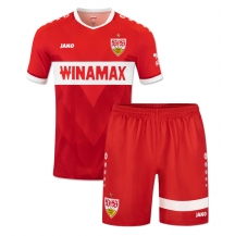Maillot de football Réplique Stuttgart Extérieur Enfant 2024-25 Manche Courte (+ Pantalon court)