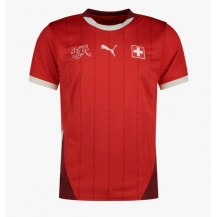 Maillot de football Réplique Suisse Domicile Europe 2024 Manche Courte