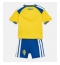 Maillot de football Réplique Sweden Domicile Enfant Mondial 2026 Manche Courte (+ Pantalon court)