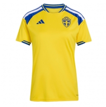 Maillot de football Réplique Sweden Domicile Femme Mondial 2026 Manche Courte