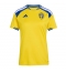 Maillot de football Réplique Sweden Domicile Femme Mondial 2026 Manche Courte