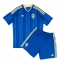 Maillot de football Réplique Sweden Extérieur Enfant Mondial 2026 Manche Courte (+ Pantalon court)