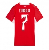 Maillot de football Réplique Switzerland Breel Embolo #7 Domicile Femme Mondial 2026 Manche Courte