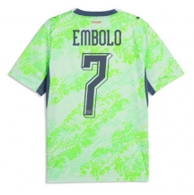 Maillot de football Réplique Switzerland Breel Embolo #7 Extérieur Mondial 2026 Manche Courte