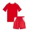 Maillot de football Réplique Switzerland Domicile Enfant Mondial 2026 Manche Courte (+ Pantalon court)