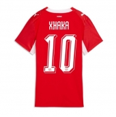 Maillot de football Réplique Switzerland Granit Xhaka #10 Domicile Femme Mondial 2026 Manche Courte
