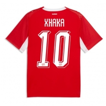 Maillot de football Réplique Switzerland Granit Xhaka #10 Domicile Mondial 2026 Manche Courte