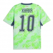 Maillot de football Réplique Switzerland Granit Xhaka #10 Extérieur Mondial 2026 Manche Courte