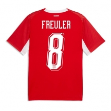 Maillot de football Réplique Switzerland Remo Freuler #8 Domicile Mondial 2026 Manche Courte