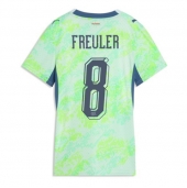 Maillot de football Réplique Switzerland Remo Freuler #8 Extérieur Femme Mondial 2026 Manche Courte